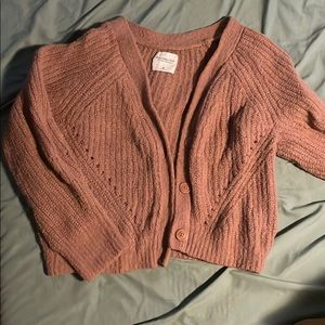 Abercrombie cropped cardigan